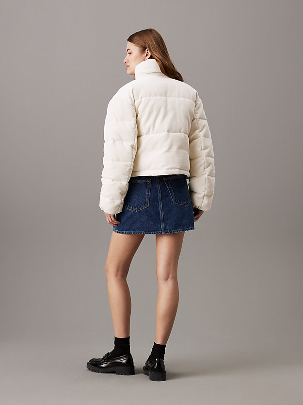 Corduroy Puffer Jacket