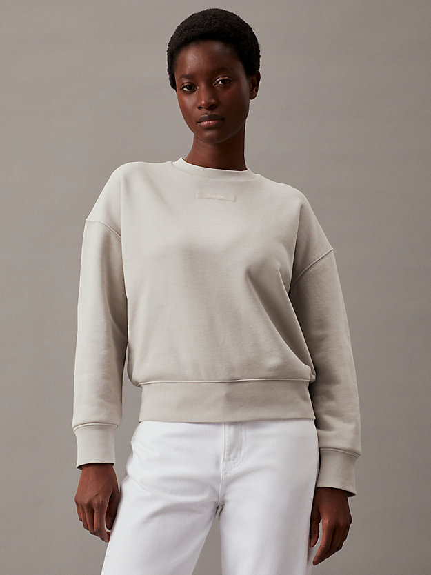 Relaxed Cotton Terry Sweatshirt