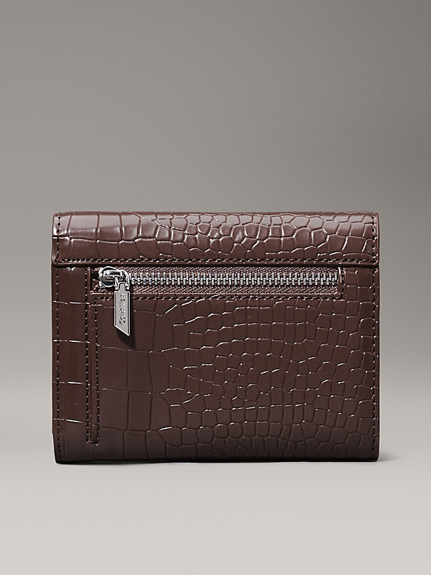 Crocodile Trifold Wallet