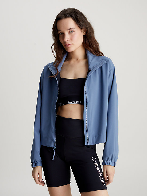 Cropped Zip Up Jacket