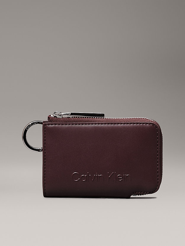 RFID Zip Cardholder with Keyring
