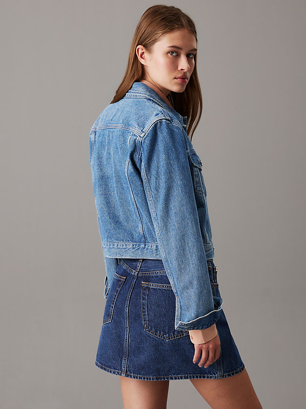 Cropped 90's Denim Jacket
