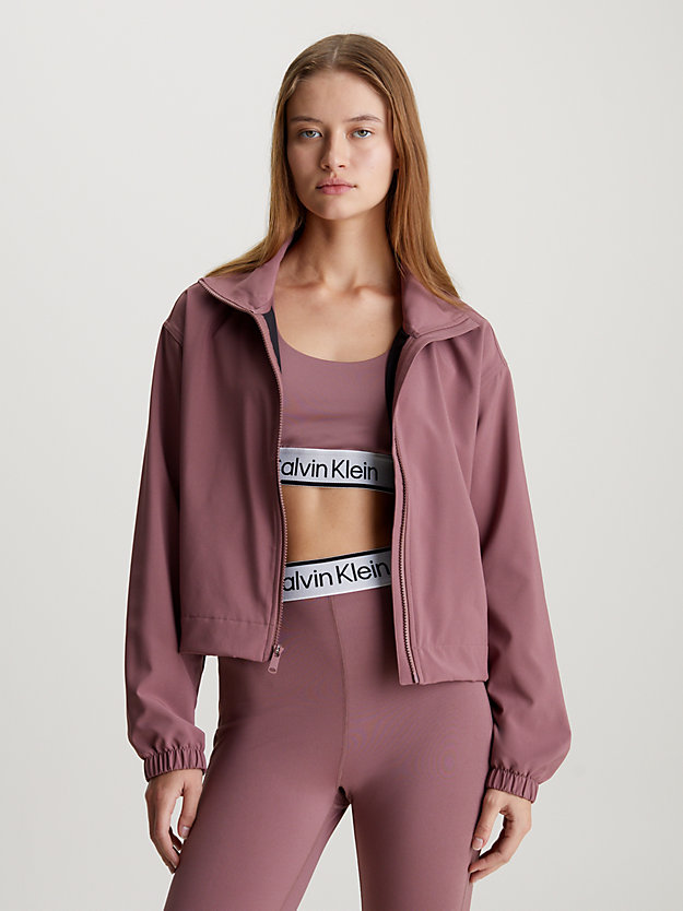 Cropped Zip Up Jacket