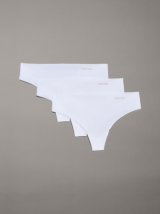 3 Pack Thongs - Invisibles