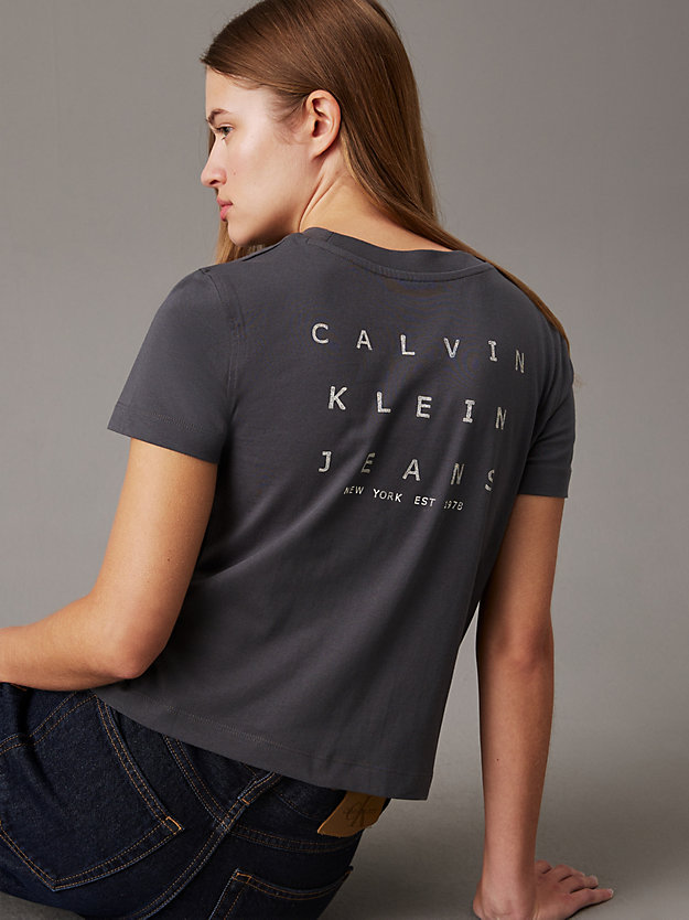 Relaxed Back Print T-shirt