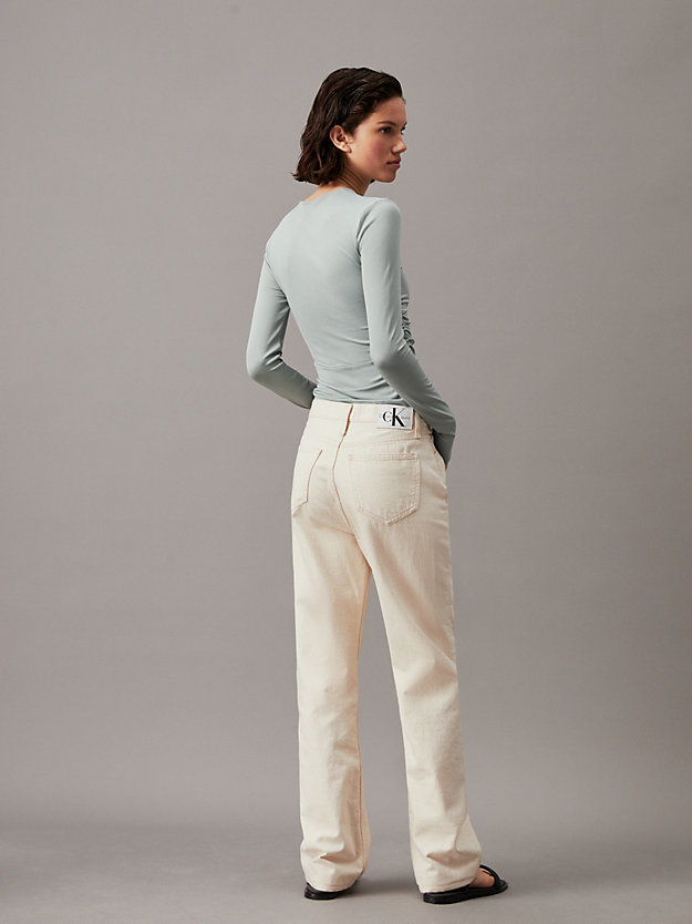 Soft Jersey Pleated Top