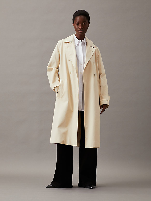 Twill Trench Coat
