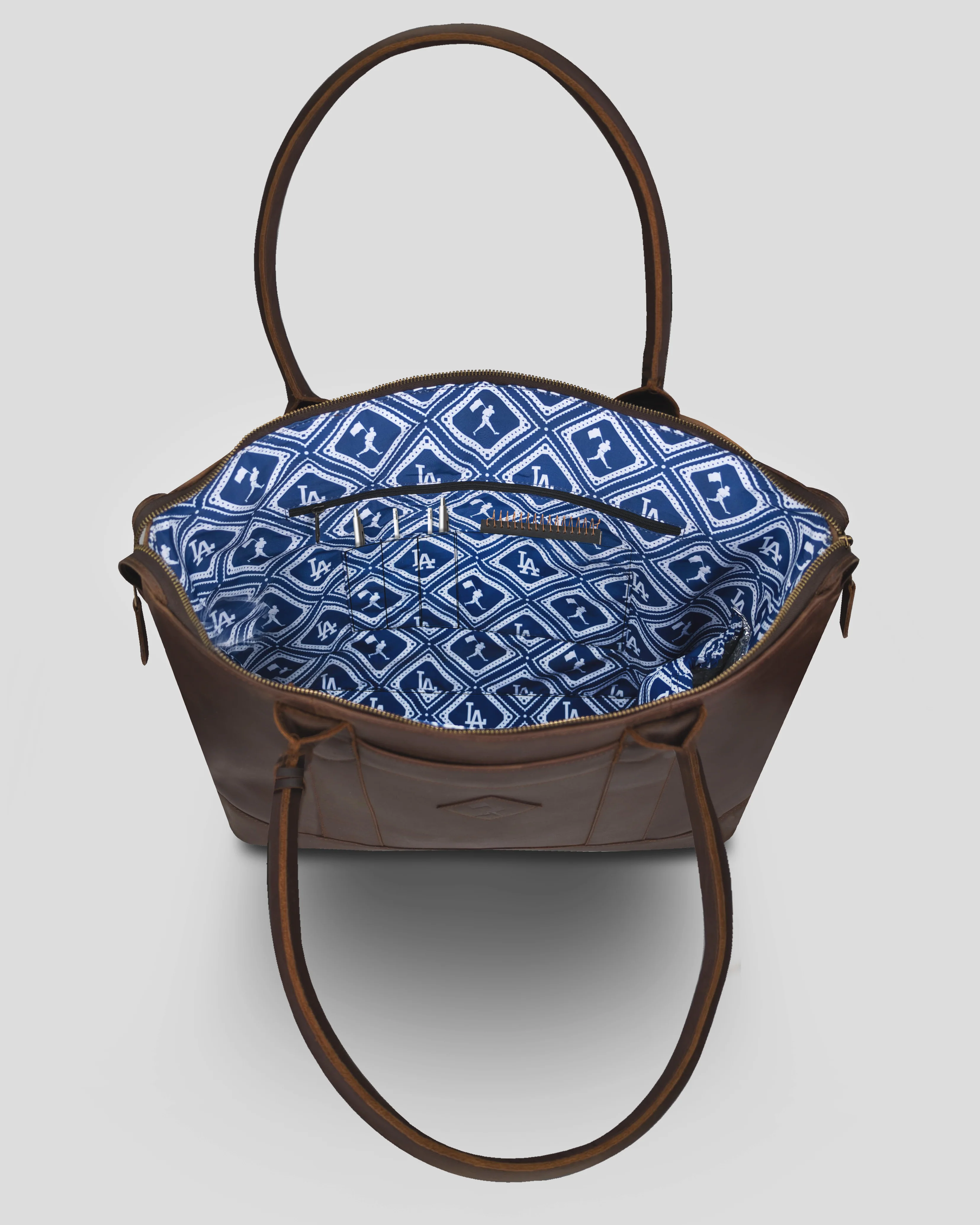 Cathy Zip Tote - Los Angeles Dodgers