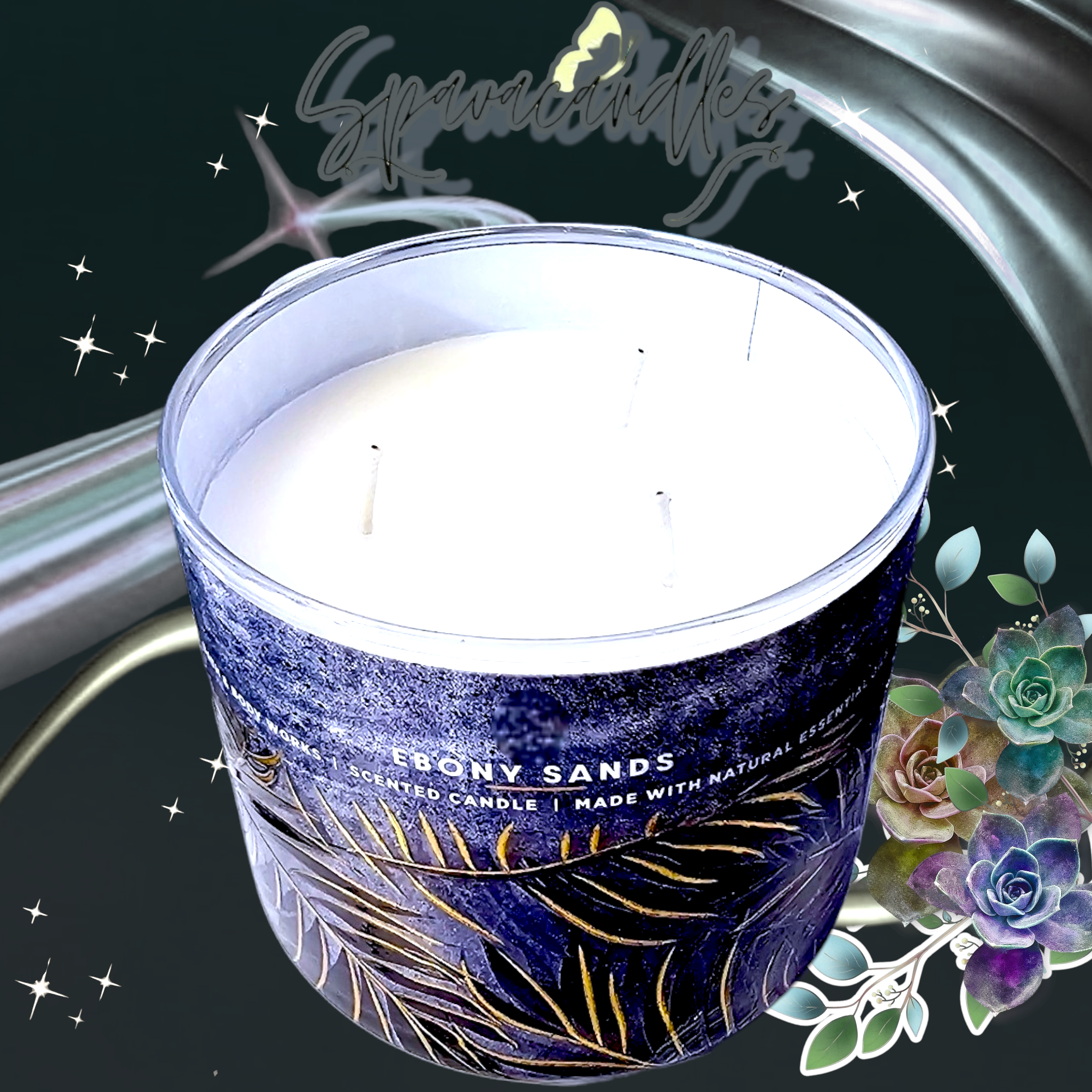 Ebony Sands E3 Wick Candle 2023