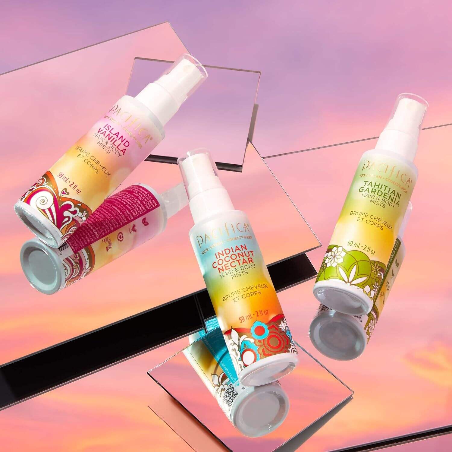 Island Fragrance Parfum and Body Mist Trial Set Mini Bottles