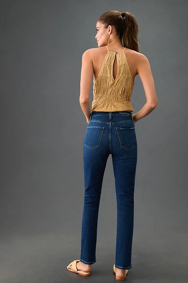 Favorite Daughter Valentina High-Rise Cigarette Ankle Jeans DALLAS