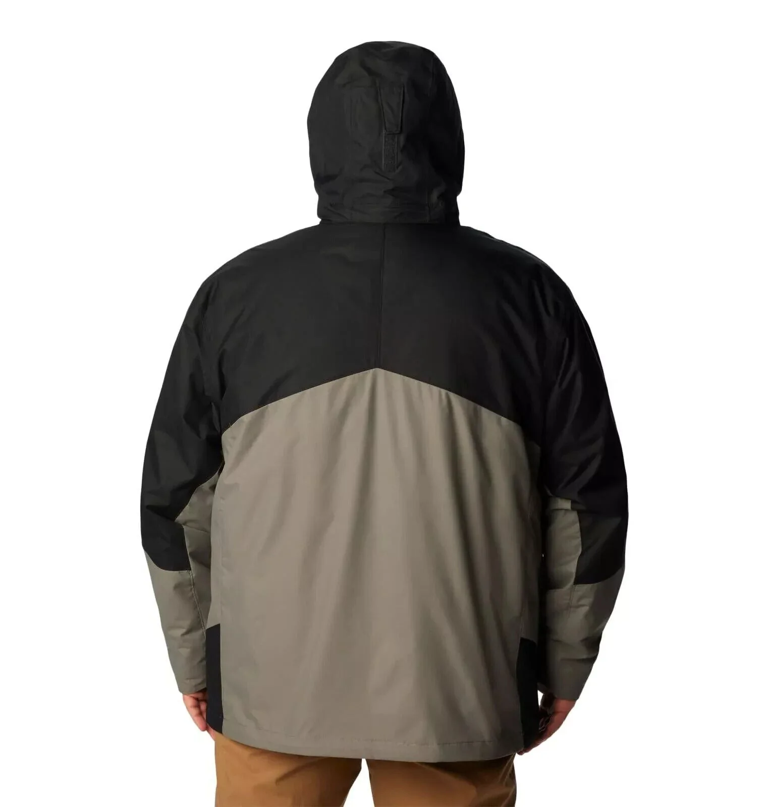 Columbia Bugaboo II WM1273-024 Jacket Men's 4X Gray Black Hooded Full Zip APP880