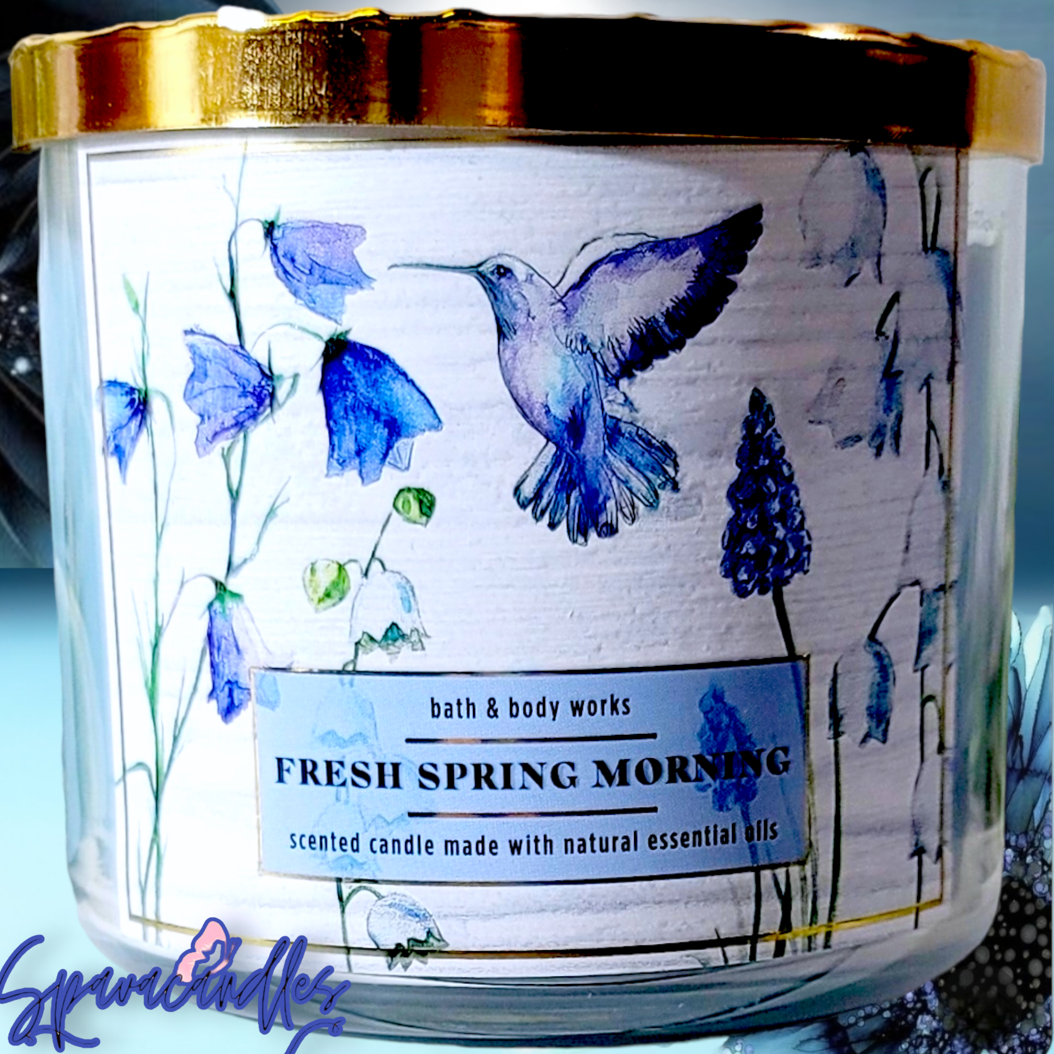 fresh spring morning 3 Wick Candle 14.5 oz. New 2023