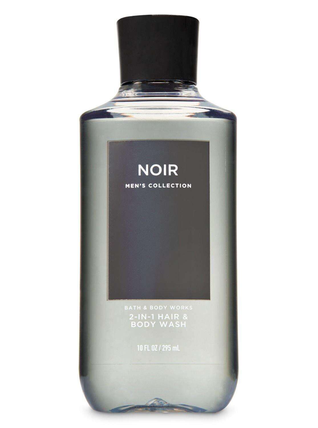 Bath and Body Works Men's Collection 2 in 1 Hair and Body Wash NOIR.