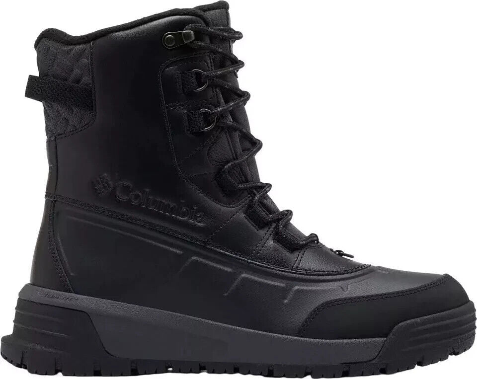 Columbia Bugaboot Celsius BM9458-010 Boots Men's Black Leather Waterproof TF1747