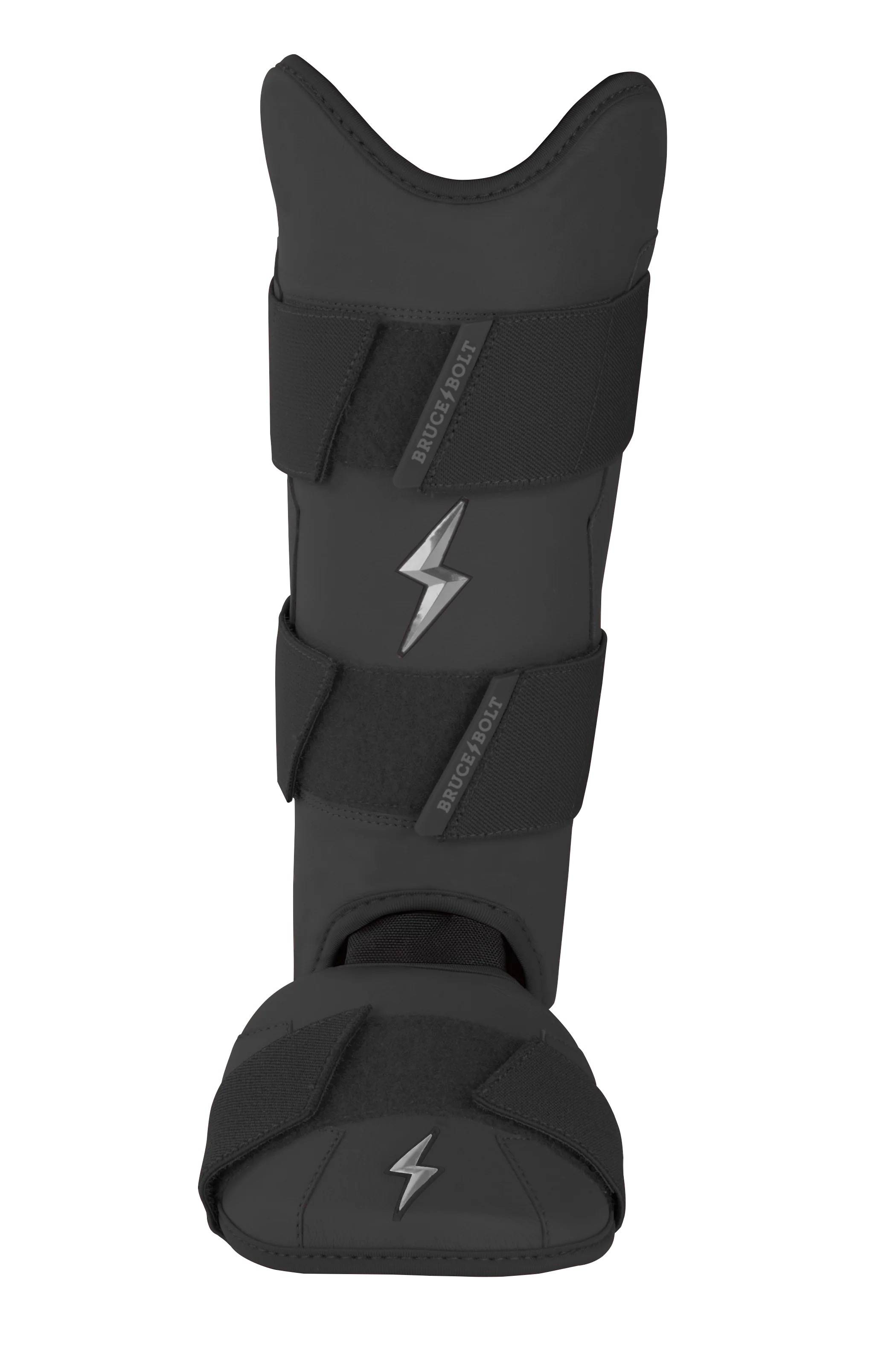 BRUCE BOLT Chrome Series Leg Guard - BLACK