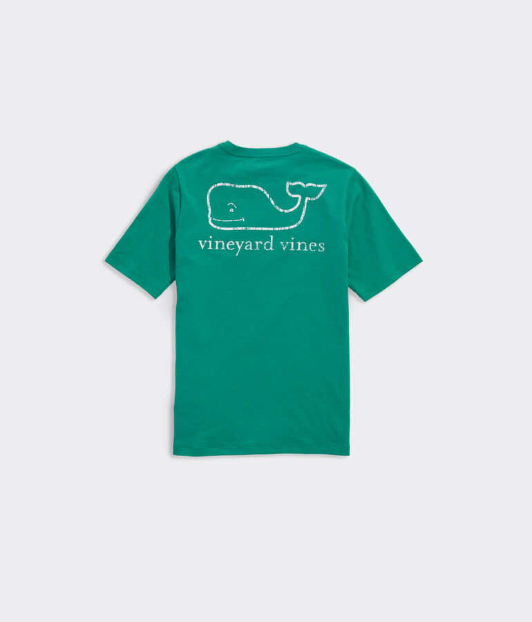 Boys' Glow-In-The-Dark Vintage Whale Short-Sleeve Pocket Tee