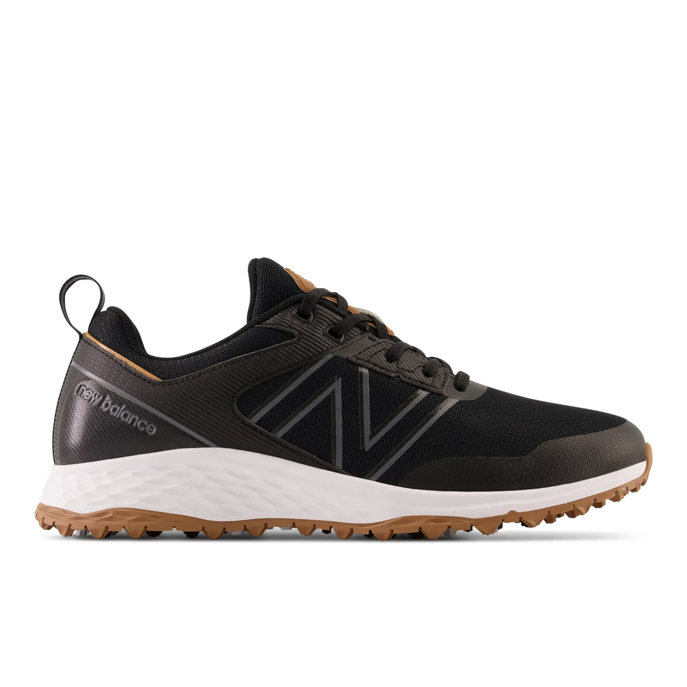 Fresh Foam Contend Golf Shoes - Black with Gum