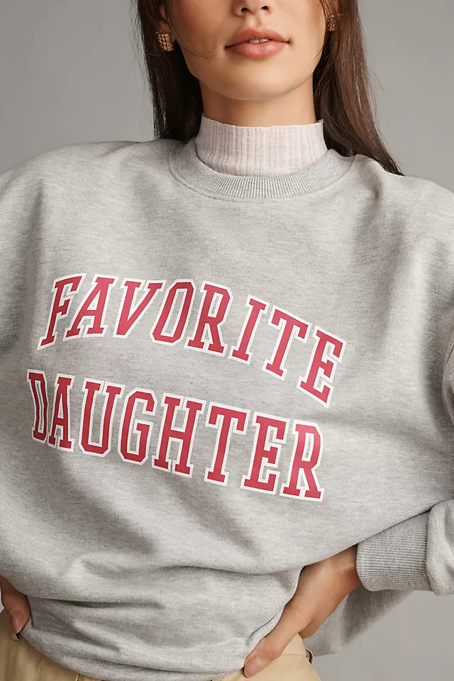 Favorite Daughter Collegiate Sweatshirt GREY
