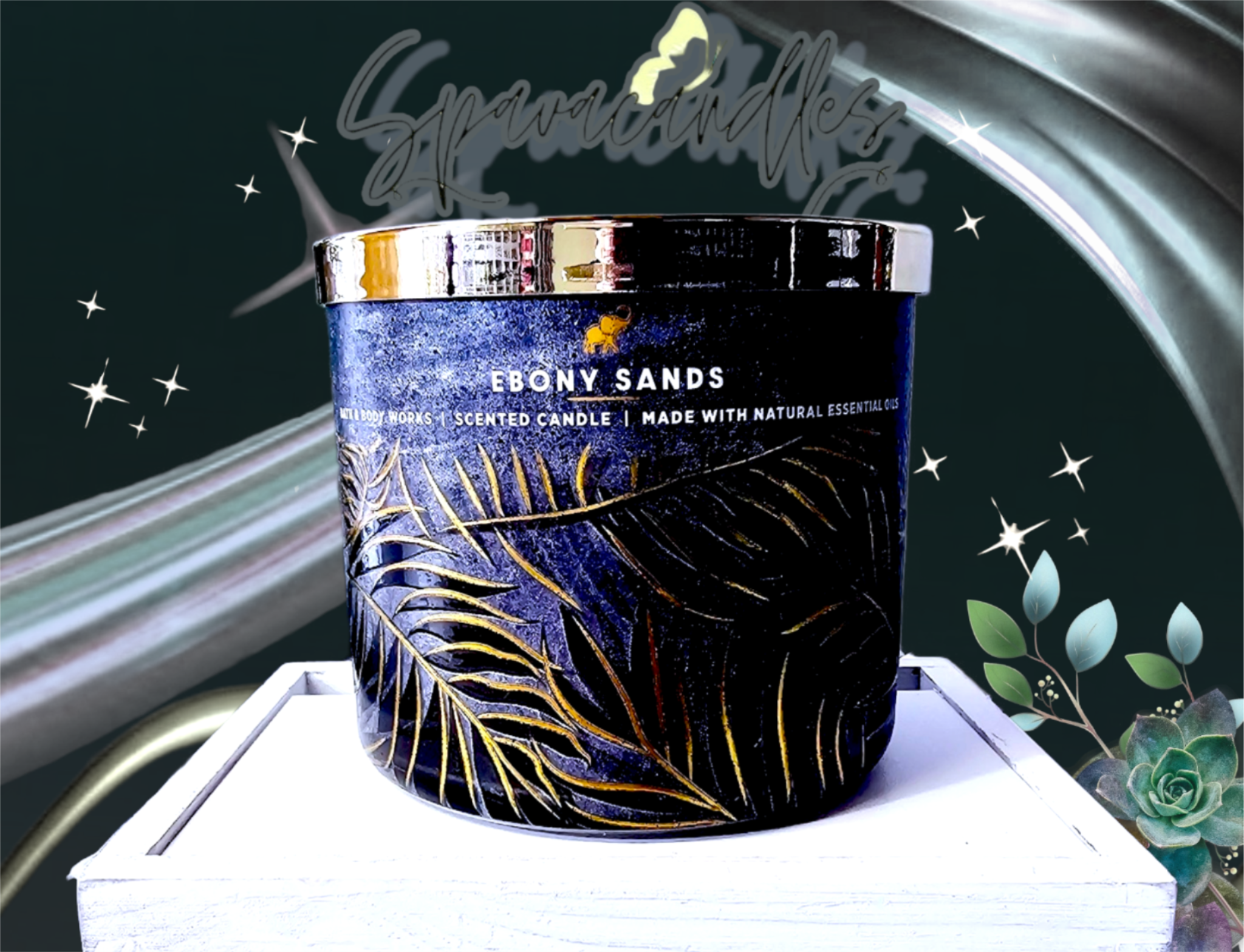 Ebony Sands E3 Wick Candle 2023