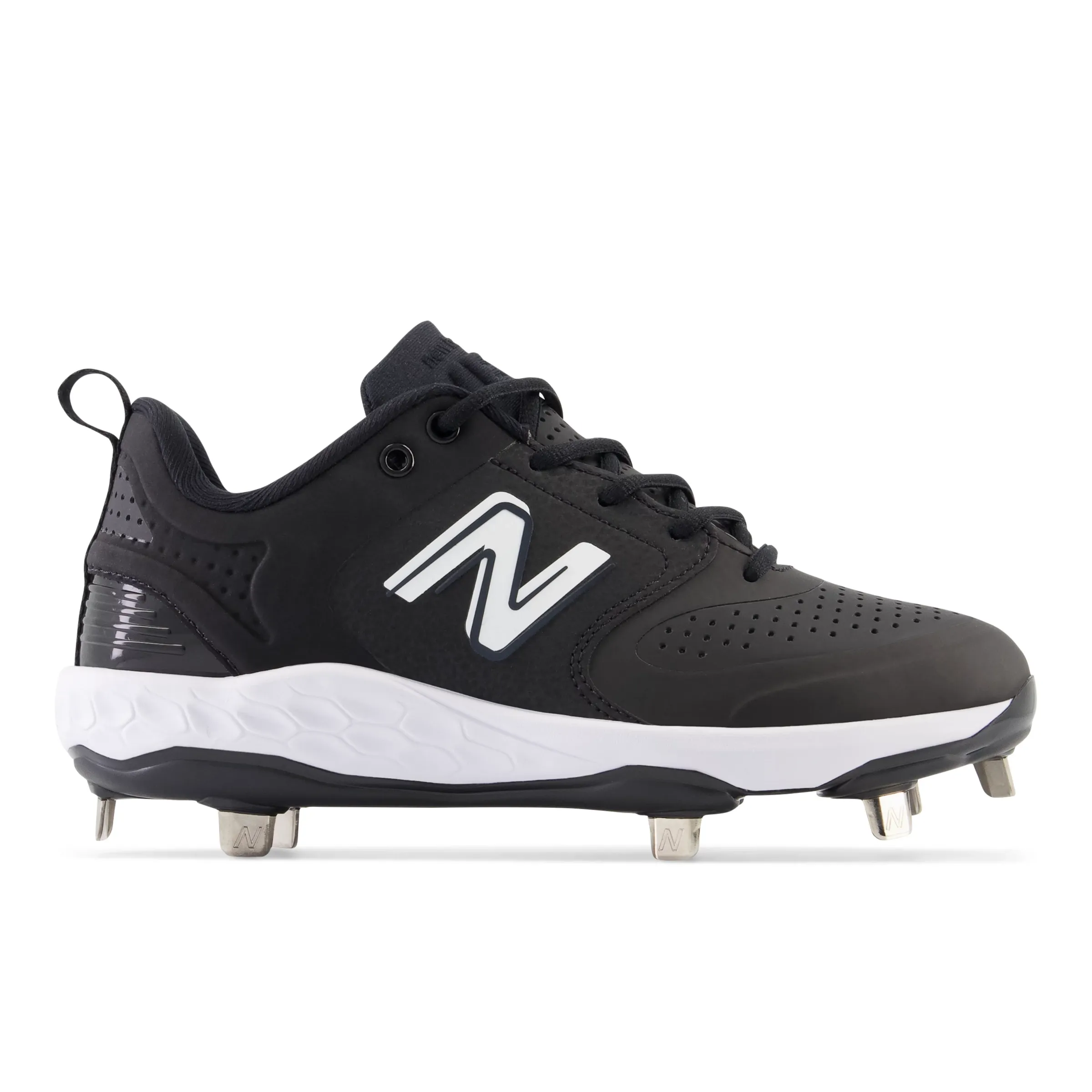 Fresh Foam X Velo v3 Metal Synthetics - Black with White