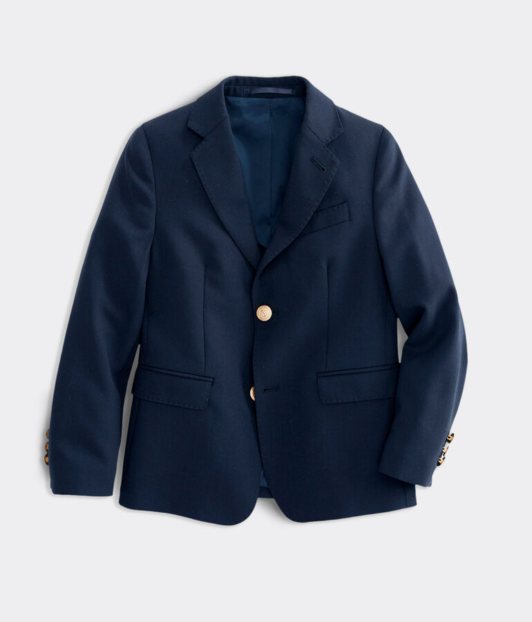 Kids' Stretch Navy Blazer (2T-7)