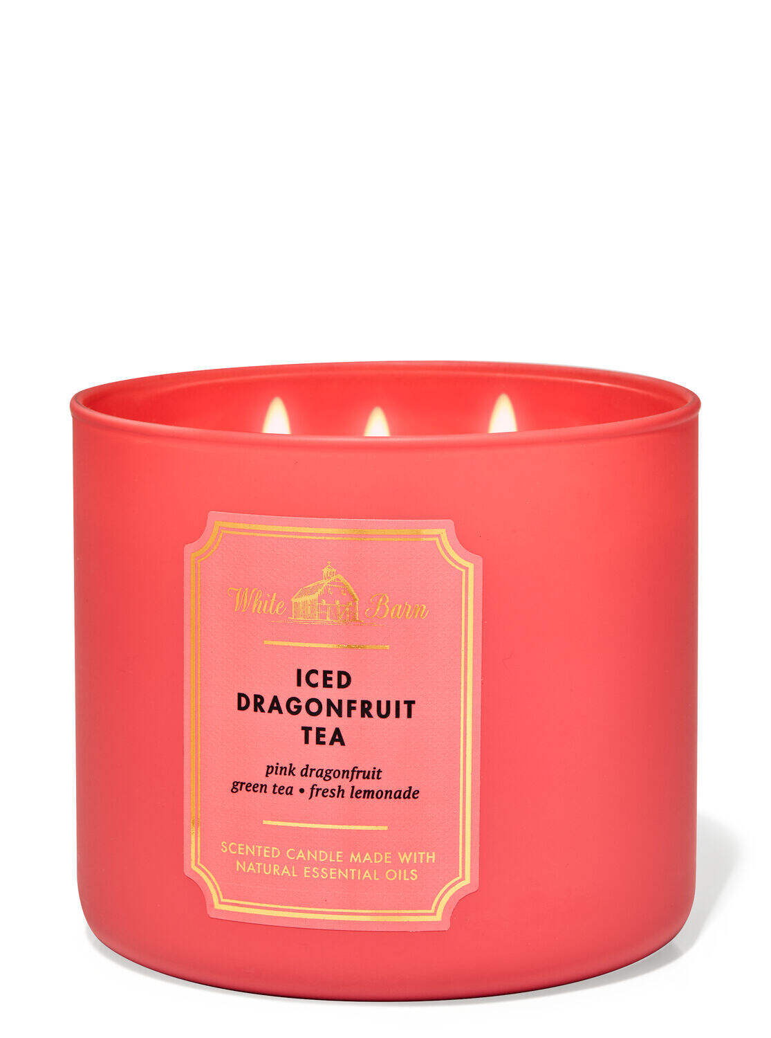Iced Dragonfruit Tea - candle