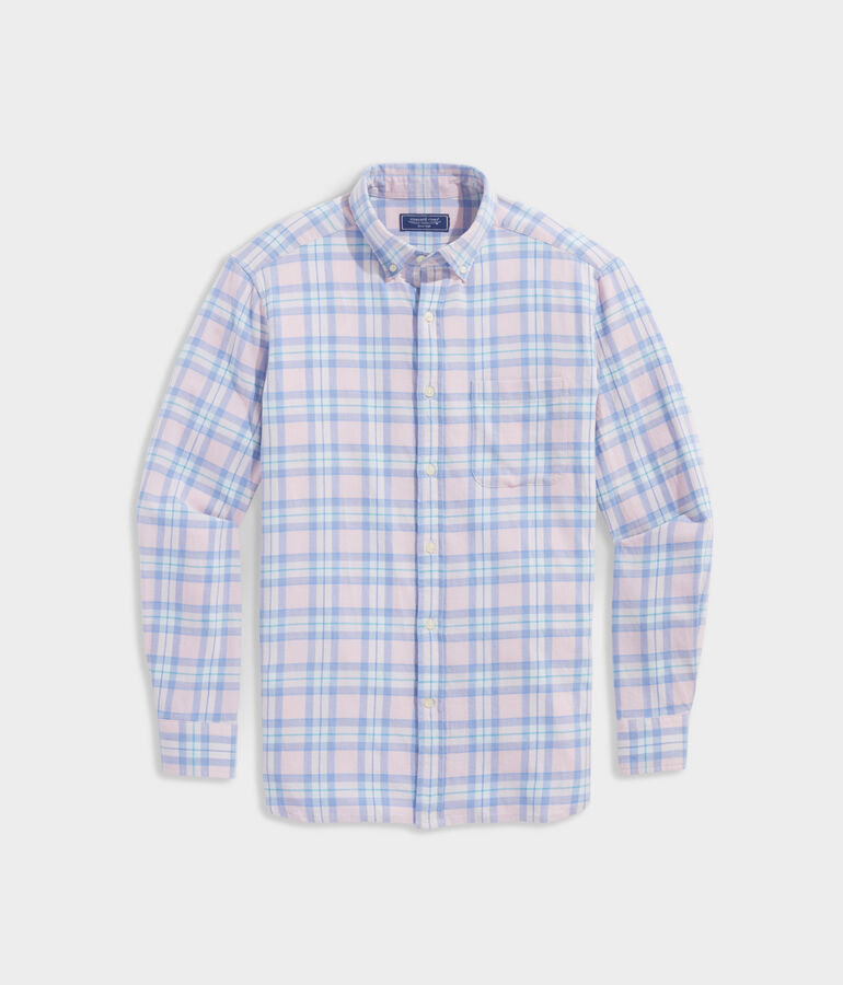 Island Twill Plaid Shirt