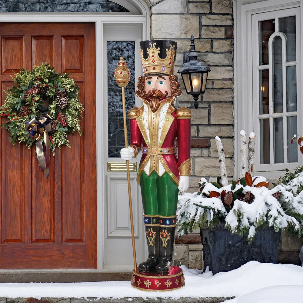 Life-Size LED Christmas Nutcracker, 60