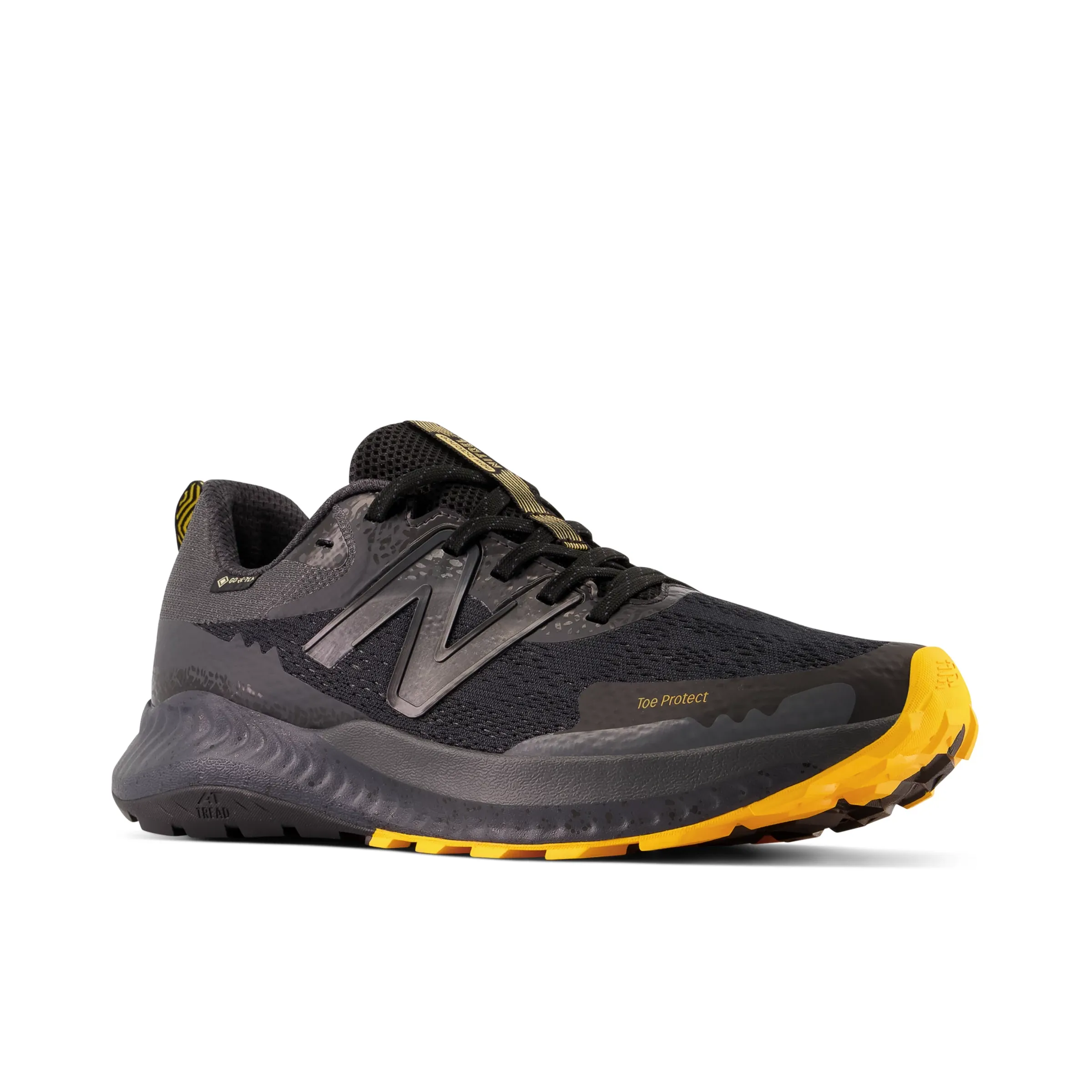 DynaSoft Nitrel v5 GTX - Black with Vibrant Apricot