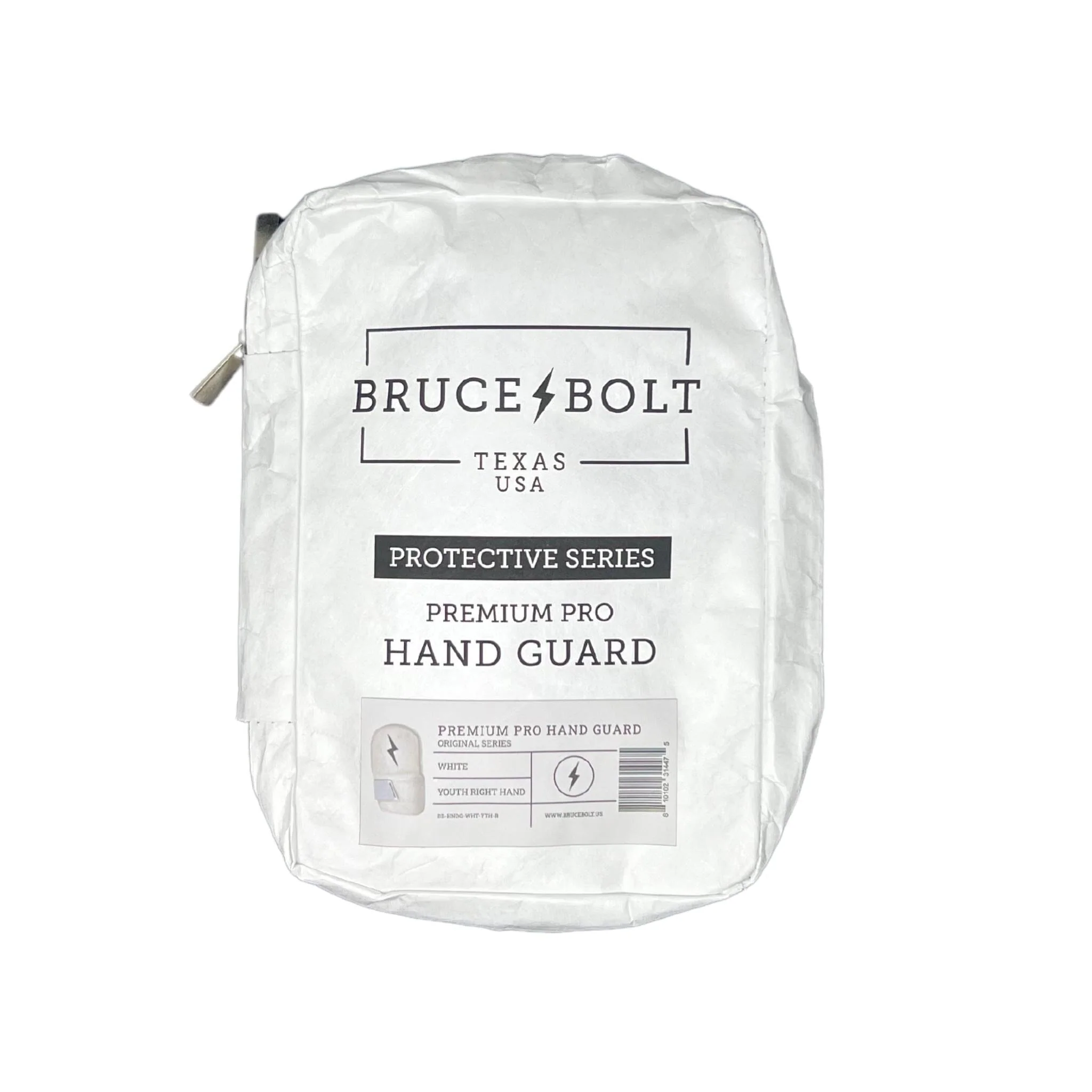 BRUCE BOLT PREMIUM PRO Right Hand Guard - WHITE RIGHT