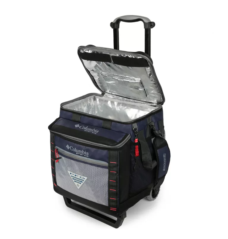 Columbia PFG Big Katuna Rolling Cooler - 60-Can Capacity