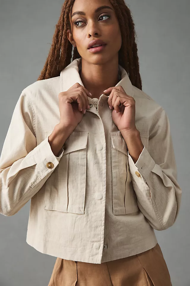 DOLAN Utility Jacket LIGHT SAND