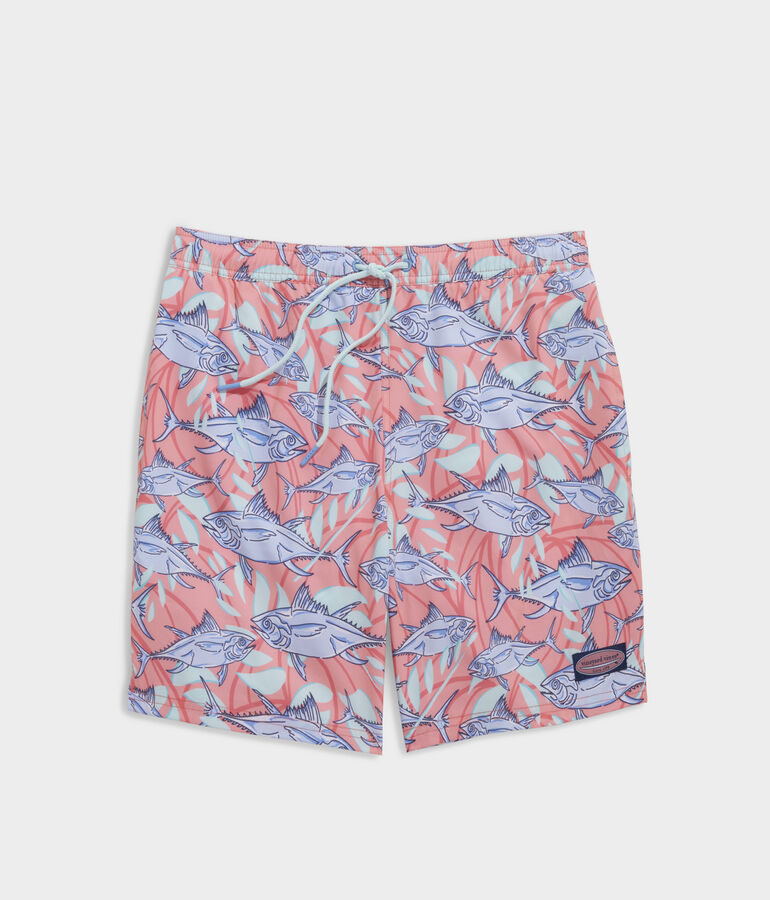 7 Inch Printed Chappy Trunks