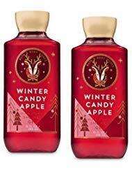 Bath and Body Works 2 Pack Winter Candy Apple Shower Gel 10 Oz.