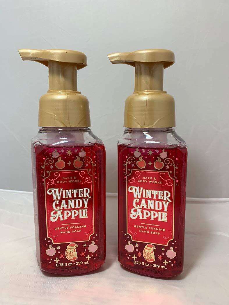 Bath & Body Works Winter Candy Apple Gentle Foaming Hand Soap 2019 (2 Pack)