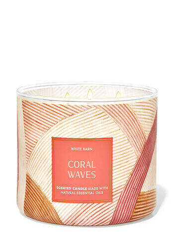 Coral Waves - candles