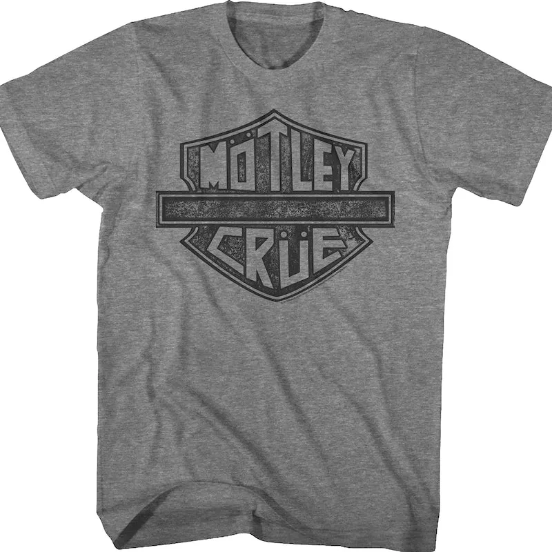 Simple Motorcycle Logo Motley Crue T-Shirt