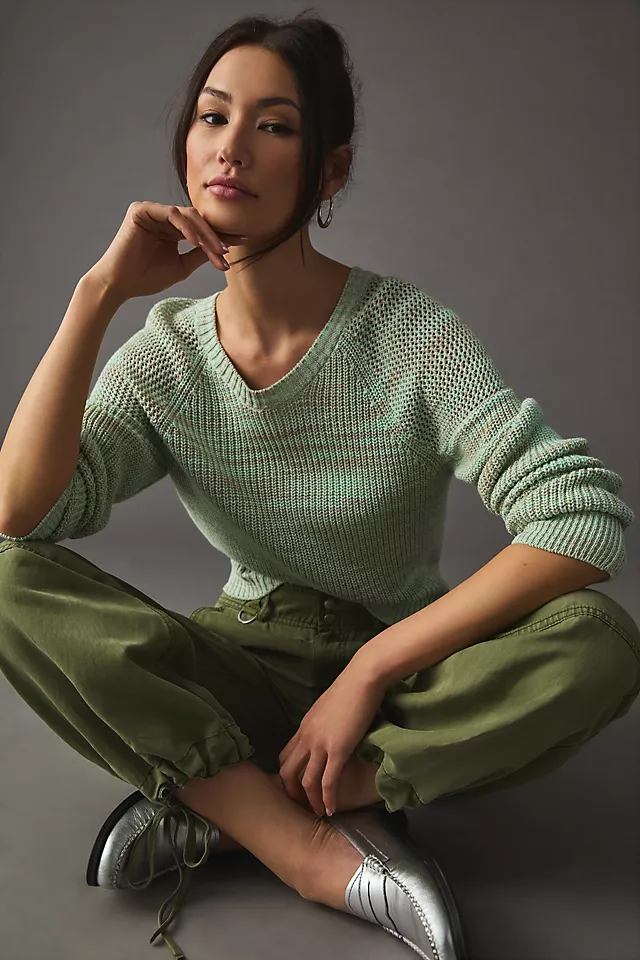 Paige Elnora Crewneck Sweater MINT