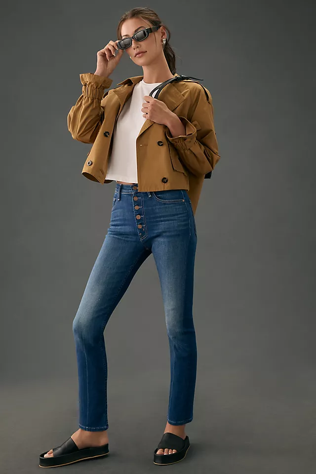 MOTHER The Pixie Rider Ankle Jeans TAXI!