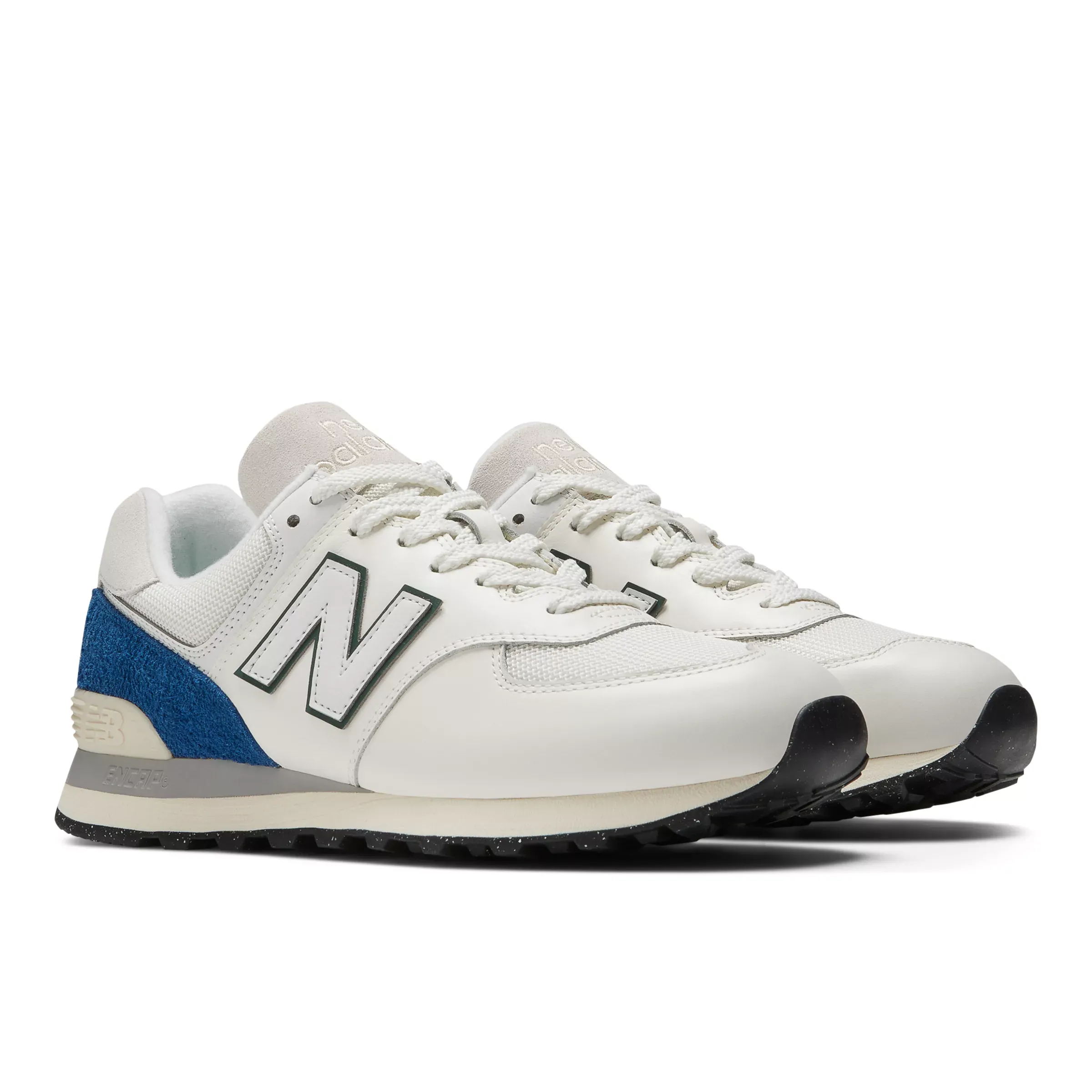 574 - White with Royal Blue