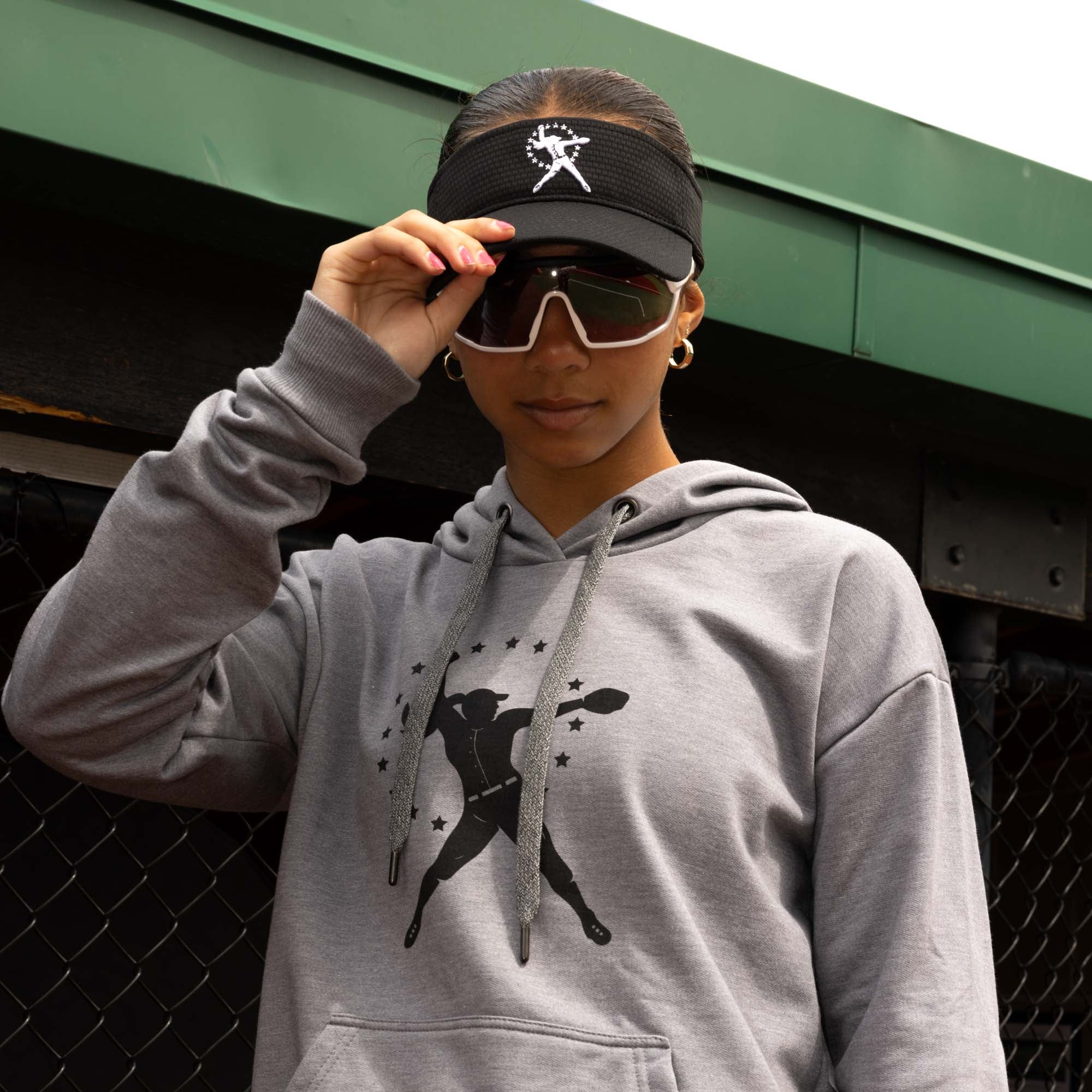 Softballism Star Girl Visor