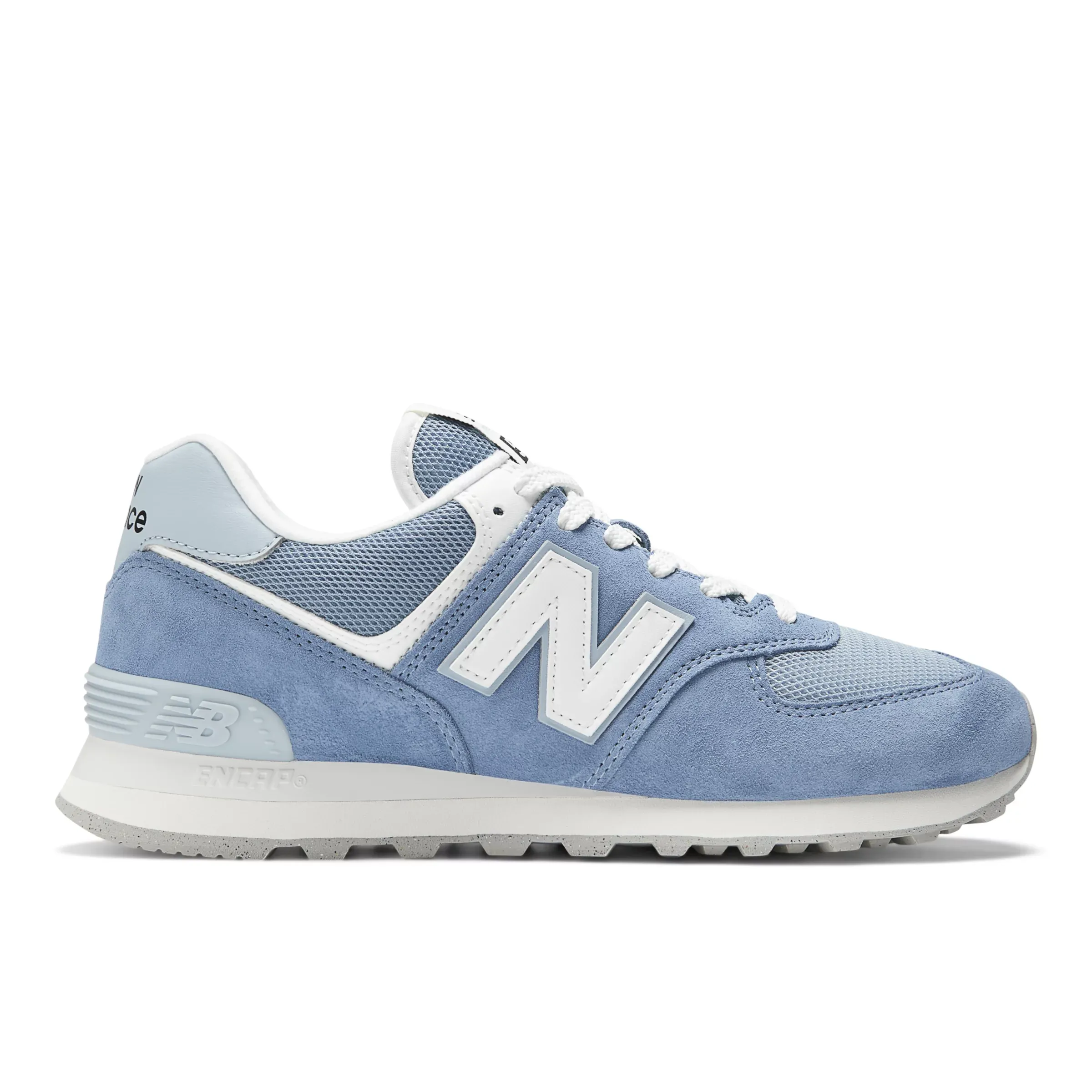 574 - Blue with White
