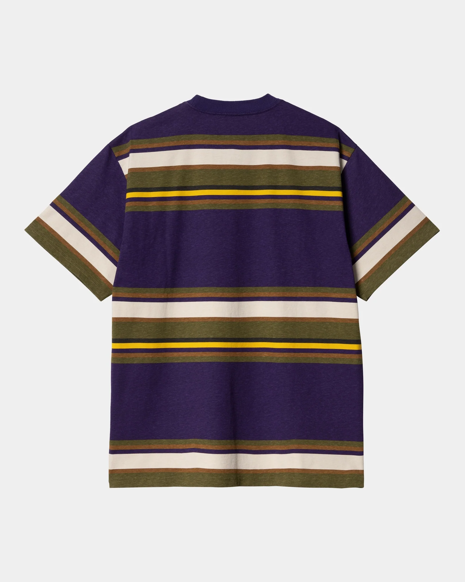 Morcom Stripe T-Shirt | Tyrian