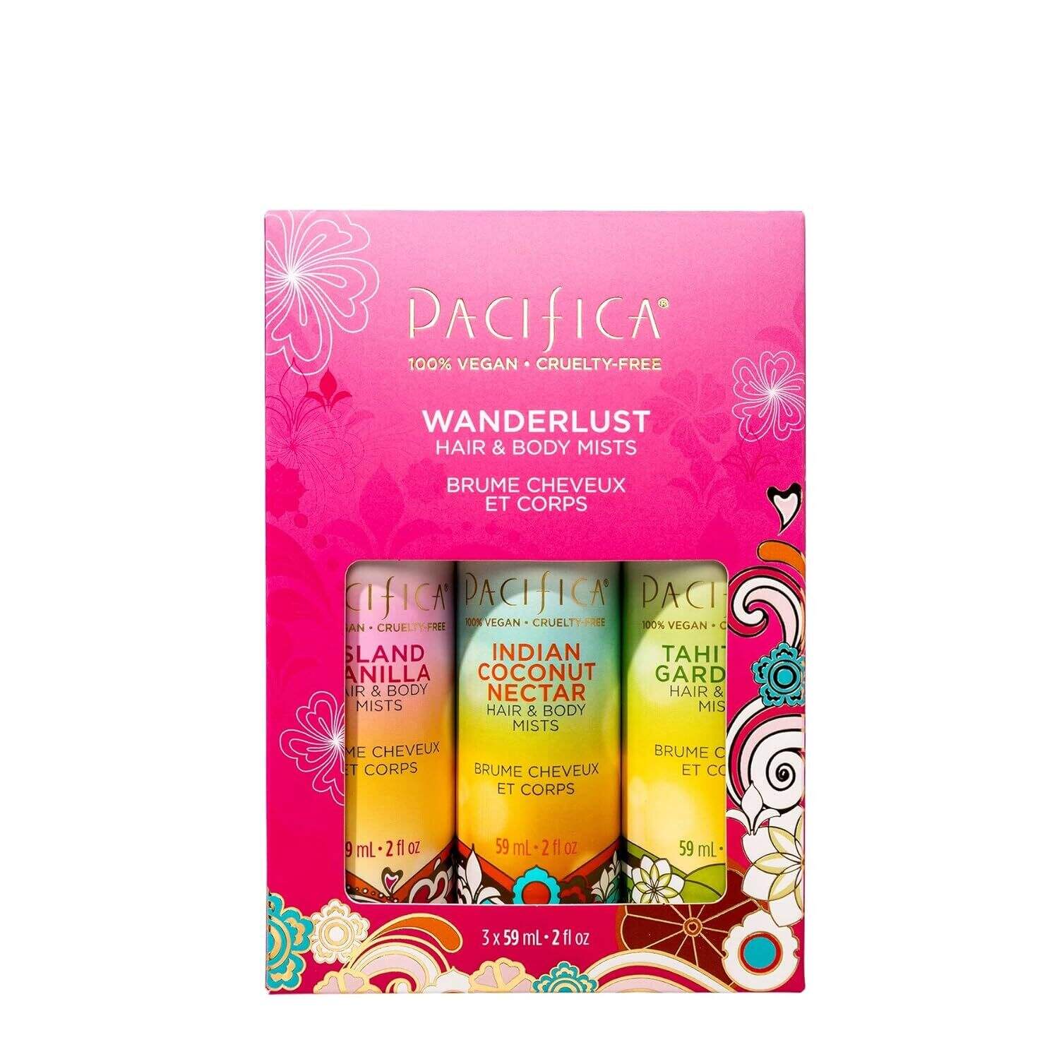 Island Fragrance Parfum and Body Mist Trial Set Mini Bottles