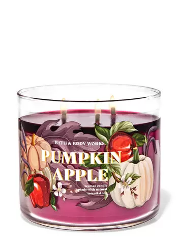 Pumpkin Apple 3-Wick Candle