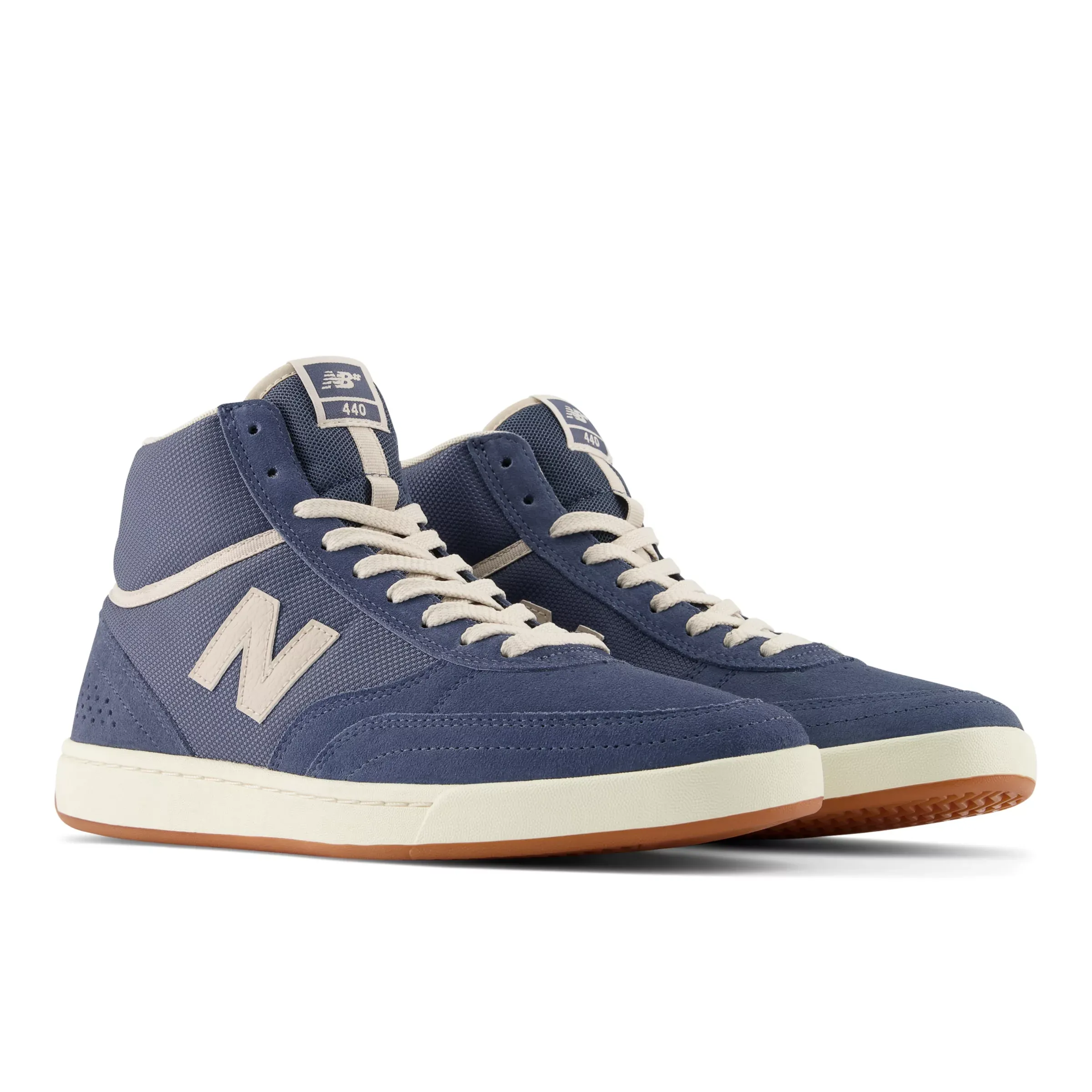 NB Numeric 440 High - Navy with White