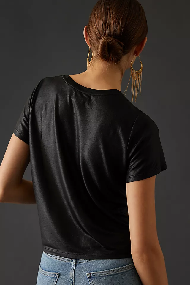 Porridge Shine Glam Tee BLACK