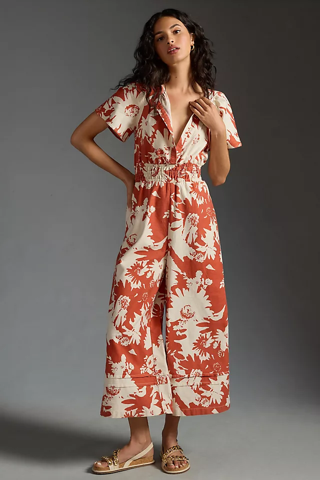 The Somerset Jumpsuit DARK ORANGE