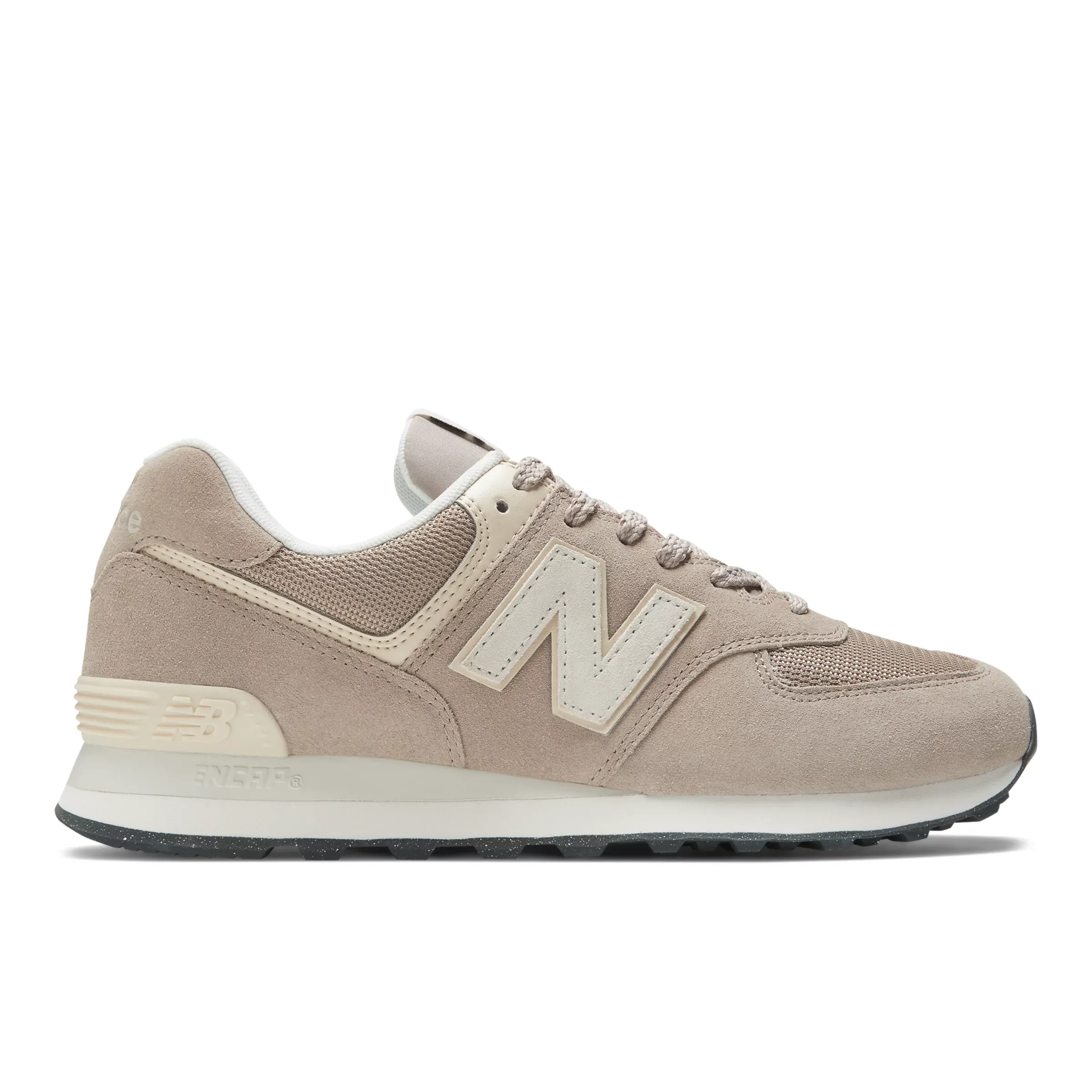 574 - Beige with Off White